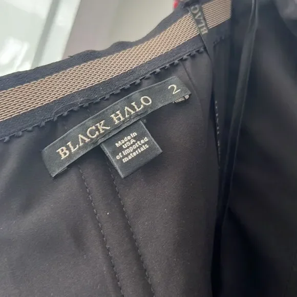 Pink Cheetah Strapless BLACK HALO STRAPLESS ANIMAL PRINT PINK RED DRESS … - Picture 7 of 8